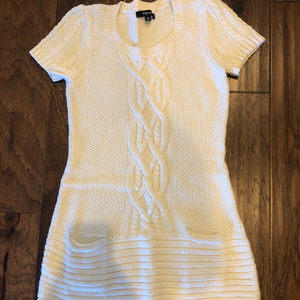 Cream Sweater Tunic, Size XS